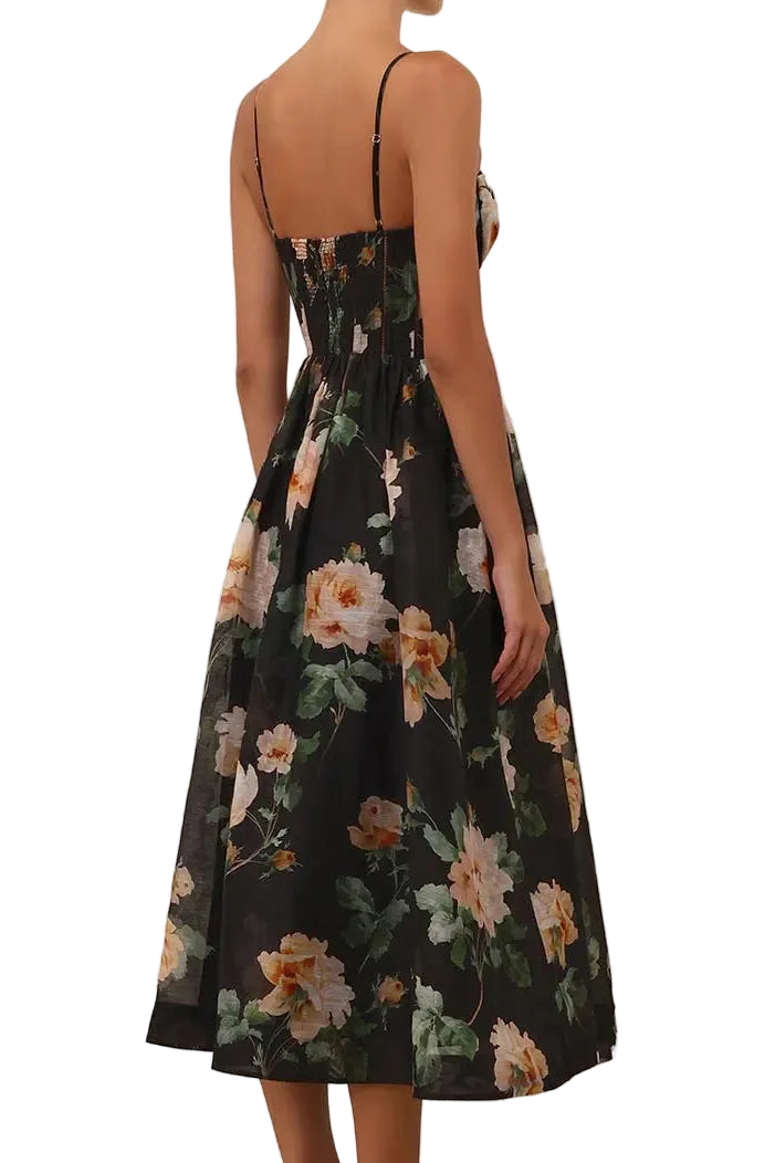 zimmermann corset dress Zimmermann Luna Corset Midi Dress