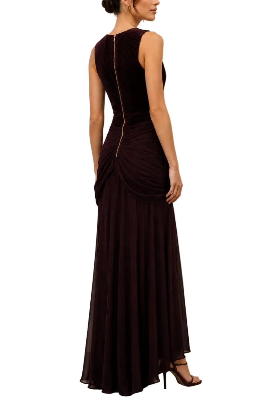 Zimmermann Valiant Draped Slinky Gown