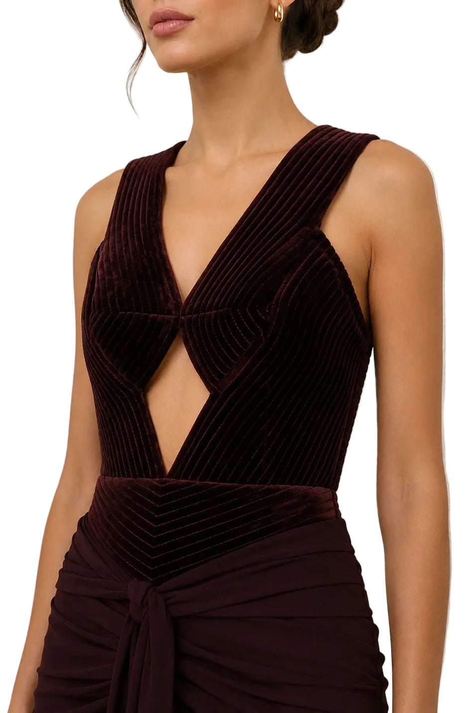 Zimmermann Valiant Draped Slinky Gown